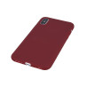 Mocco Ultra Slim Soft Matte 0.3 mm Silicone Case for Apple iPhone 11 Pro Max Dark Red
