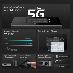 TP-Link M8550(EU) mobiliojo ryšio įrenginys Korinio tinklo maršrutizatorius