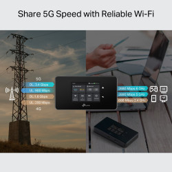 TP-Link M8550(EU) mobiliojo ryšio įrenginys Korinio tinklo maršrutizatorius