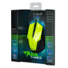 E-Blue EMS124GR Gaming Mouse with Additional Buttons / LED RGB / 2400 DPI / Avago Chipset / USB Green