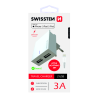 Swissten MFI Apple Certified Travel Charger USB 3А / 15W With Lightning Cable 1.2m