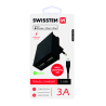 Swissten MFI Apple Certified Travel Charger USB 3А / 15W With Lightning Cable 1.2m