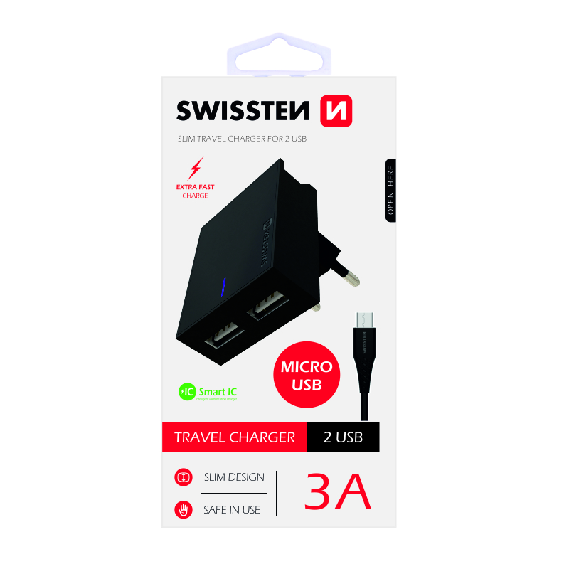 SWISSTEN SW-DET-2.1AWCM-BK