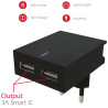 Swissten Premium Travel Charger USB 3A / 15W With Micro USB Cable 1.2m