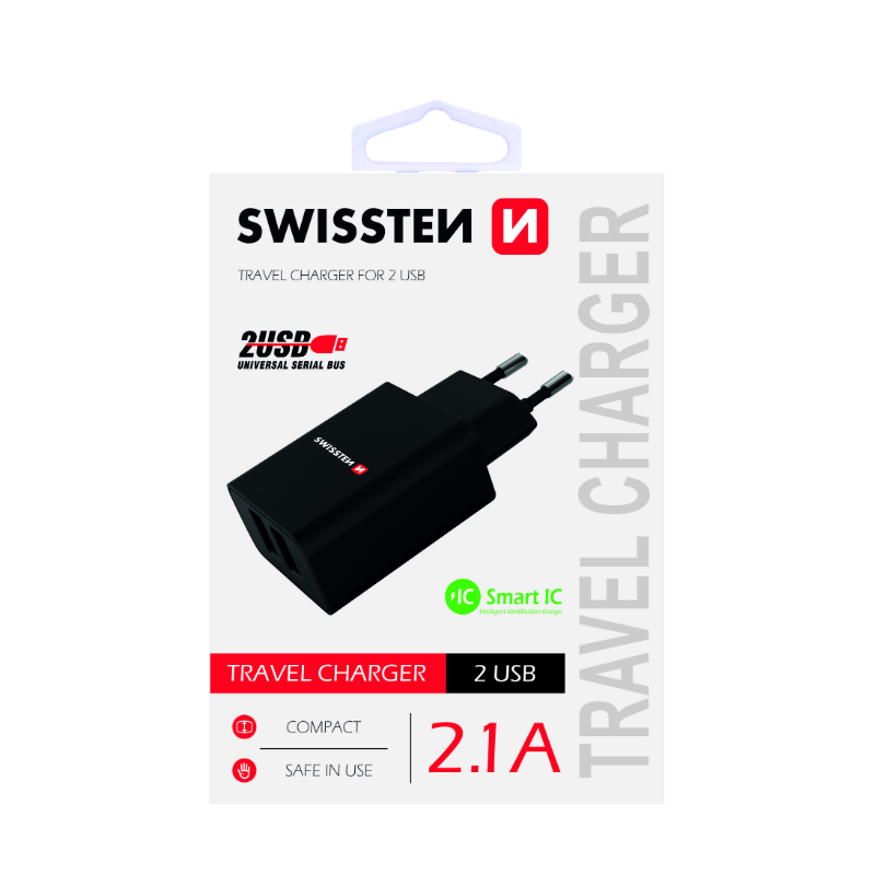 SWISSTEN SW-21A105W-BK
