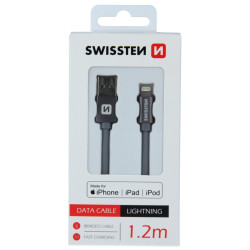 SWISSTEN SW-MFI-LIGH-3A-1.2M-GR