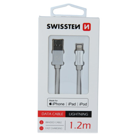 SWISSTEN SW-MFI-LIGH-3A-1.2M-SI