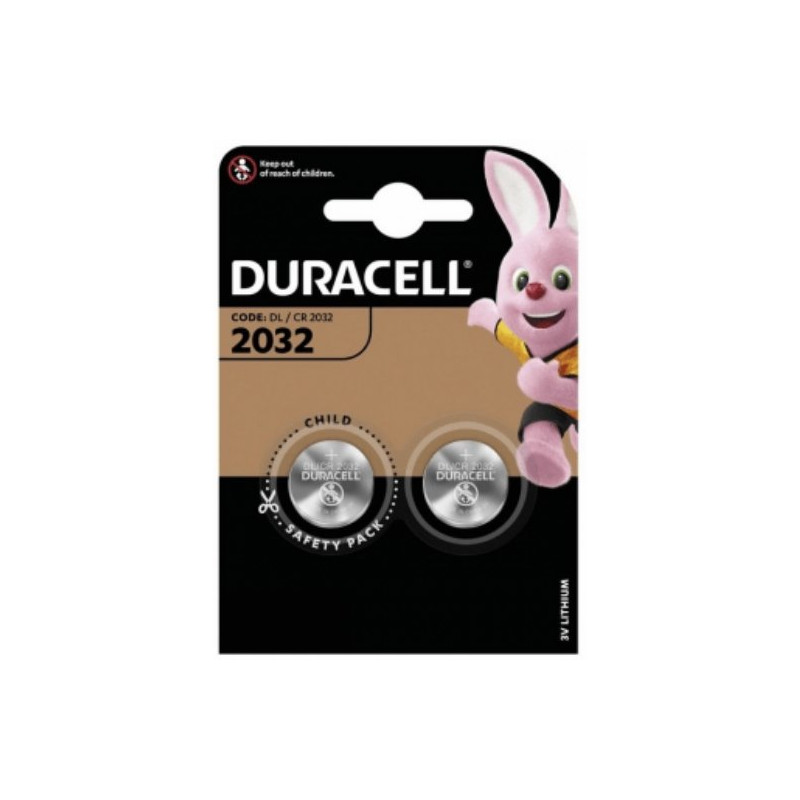 Duracell CR2032 Lithium 3V 2pack