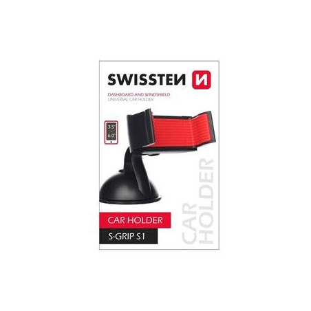 Swissten S-GRIP S1 Premium Universal Window Holder with 360 Rotation For Devices 3.5'- 6.0'