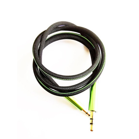 Mocco Textile Premium AUX Cable 3.5 mm -  3.5 mm 1m