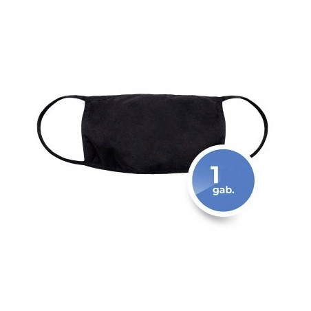 Mocco Textile two-layer reusable masks Black