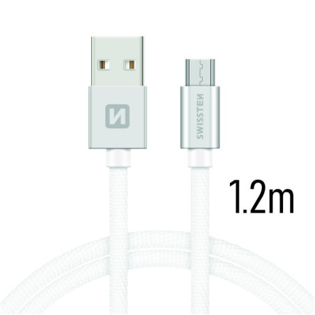 SWISSTEN SW-QU-MICR-USB-1.2M-SI