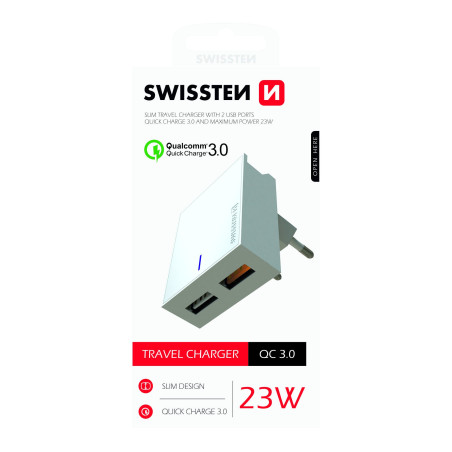 SWISSTEN SW-DET-23W-QC30-WH