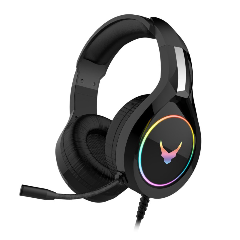 Varr VH6060B Pro Gaming Stereo Headset with Microphone / LED / 3.5mm / USB