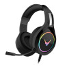 Varr VH6060B Pro Gaming Stereo Headset with Microphone / LED / 3.5mm / USB