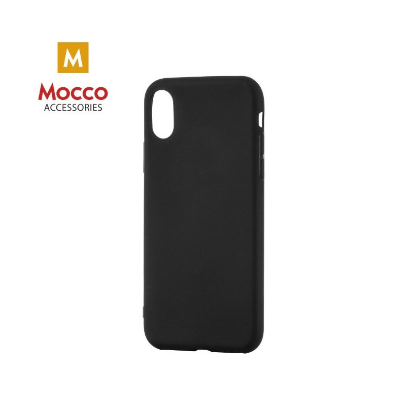Mocco Ultra Slim Soft Matte 0.3 mm Silicone Case for Huawei P40 Black