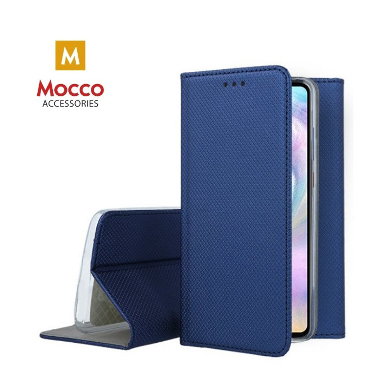 Mocco Smart Magnet Book Case For Huawei P40 Blue