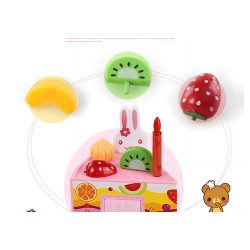 RoGer Interactive Birthday CAKE with 75 Items