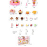 RoGer Interactive Birthday CAKE with 75 Items