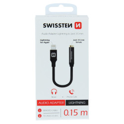 SWISSTEN SW-LIGHT-3.5MM-BK