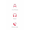 Swissten Lightning to Jack 3.5mm Audio Adapter for iPhone and iPad 15 cm