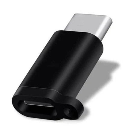 Mocco Universal Adapter Micro USB to USB Type-C Connection Black (OEM)