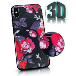 Mocco Flowers Back Case 3D for Apple Iphone 11 Pro Max Black