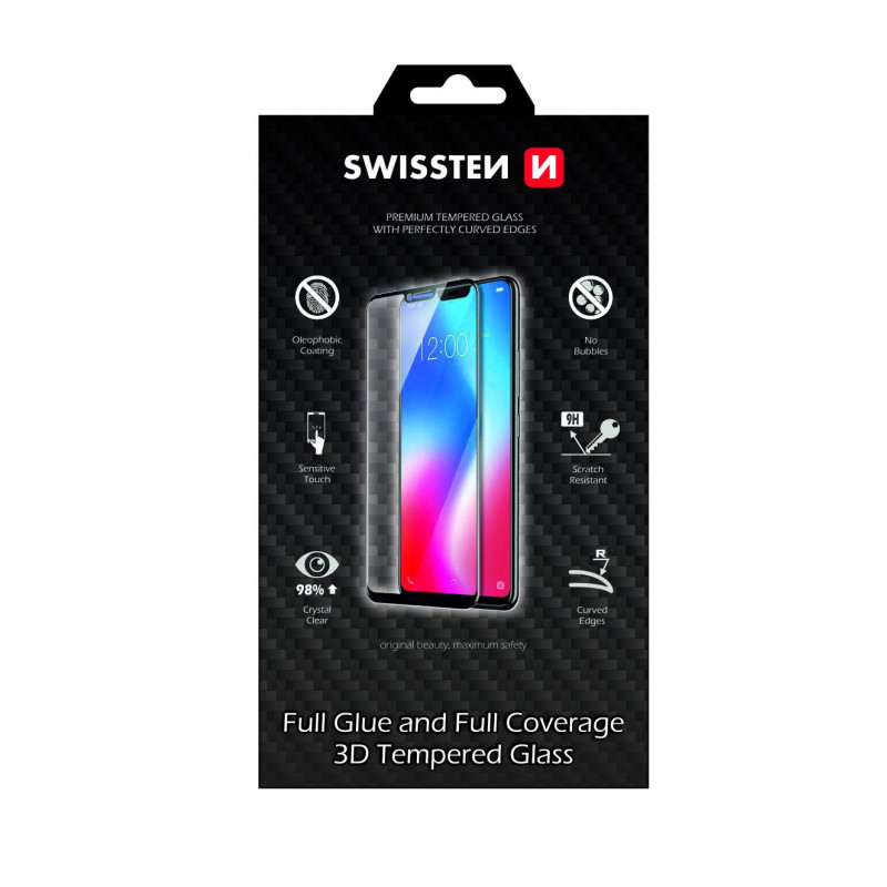 SWISSTEN SW-JAP-T-3D-IPH12PRO-MAX-BK