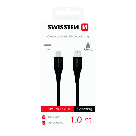 SWISSTEN SW-QU-TYPCLIGHT1M-BK