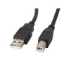 RoGer USB 2.0 A-plug AM-BM Printer Cable 1m / black