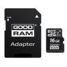Goodram 16GB Micro SDHC U1-I Class 10 Memory Card with Adapter