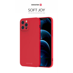 Swissten Soft Joy Silicone Case for Samsung Galaxy A21s Red