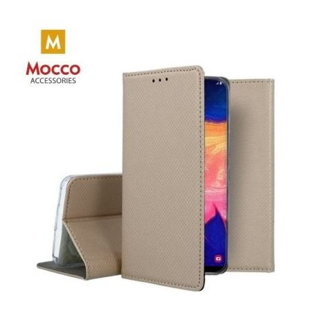 Mocco Smart Magnet Book Case For Xiaomi Mi 10 / Mi 10 Pro Gold