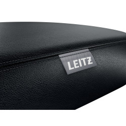 Leitz 65780095 Balno tipo kėdė Paminkštinta sėdynė Juoda Porolonas Ratukai Metalas