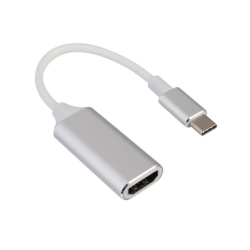 RoGer Multimedia Adapter USB-C to HDMI (4K @ 30Hz, 1080P @ 60Hz) Silver