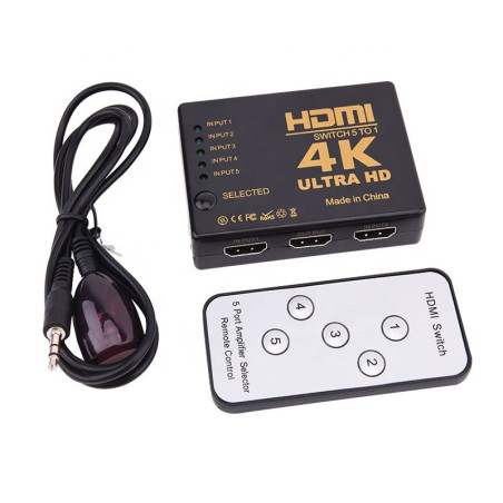 RoGer RG-HDMI-SW5IN1-BK