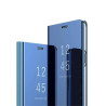Mocco Clear View Cover Case For Samsung Galaxy A42 5G Blue