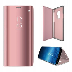 Mocco Clear View Cover Case For Samsung Galaxy A42 5G Pink