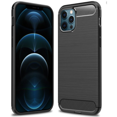 Mocco Trust  Silicone Case for Apple iPhone 12 / 12 Pro Black