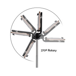 RoGer 2in1 Selfie Stick + Tripod Telescopic Stand with Bluetooth Remote Control