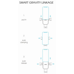 Swissten S-GRIP G1-R1 Metal Age Gravity 360 Universal Car Panel Holder For Device