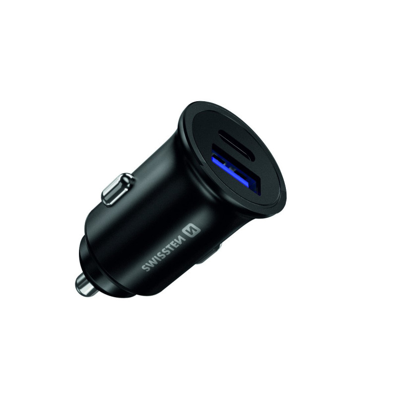 SWISSTEN SW-CCH-ME2-QC3.0-PD-36W-BK