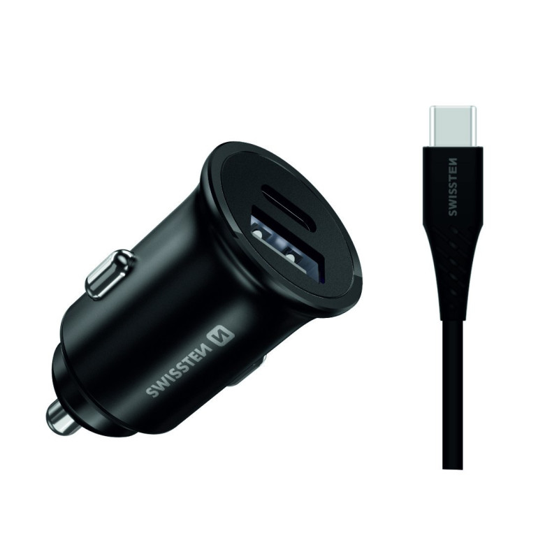 SWISSTEN SW-CCH-ME-SFC-25W-BK
