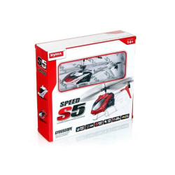 SYMA S5 Helicopter with gyro stabilizer / LED / Red