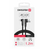 SWISSTEN SW-QU-USB-USBC-12M-BK