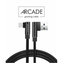 Swissten L Type Textile Universal Quick Charge 3.1 USB to USB-C Data and Charging Cable 1.2m