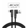 Swissten L Type Textile Universal Quick Charge 3.1 USB to USB-C Data and Charging Cable 1.2m