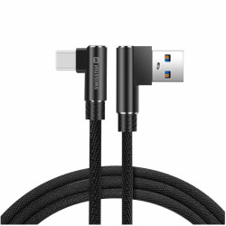 SWISSTEN SW-QU-USB-USBC-12M-BK