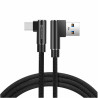 SWISSTEN SW-QU-USB-USBC-12M-BK