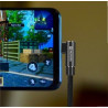 Swissten L Type Textile Universal Quick Charge 3.1 USB to USB-C Data and Charging Cable 1.2m